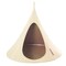 The Hamptons Collection 48” White Children’s Bonsai Cacoon Chair with Hanging Hardware